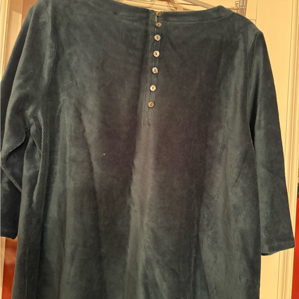 Dark Green Corduroy Shirt